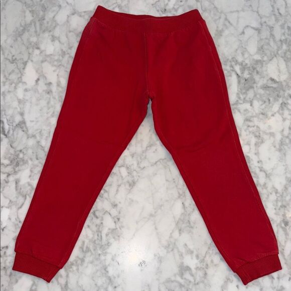 Moschino Kids Red Logo Sweatpants 3Y - Picture 1 of 5